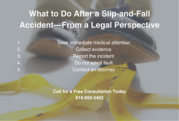 What to Do After a Slip-and-Fall Accident—From a Legal Perspective